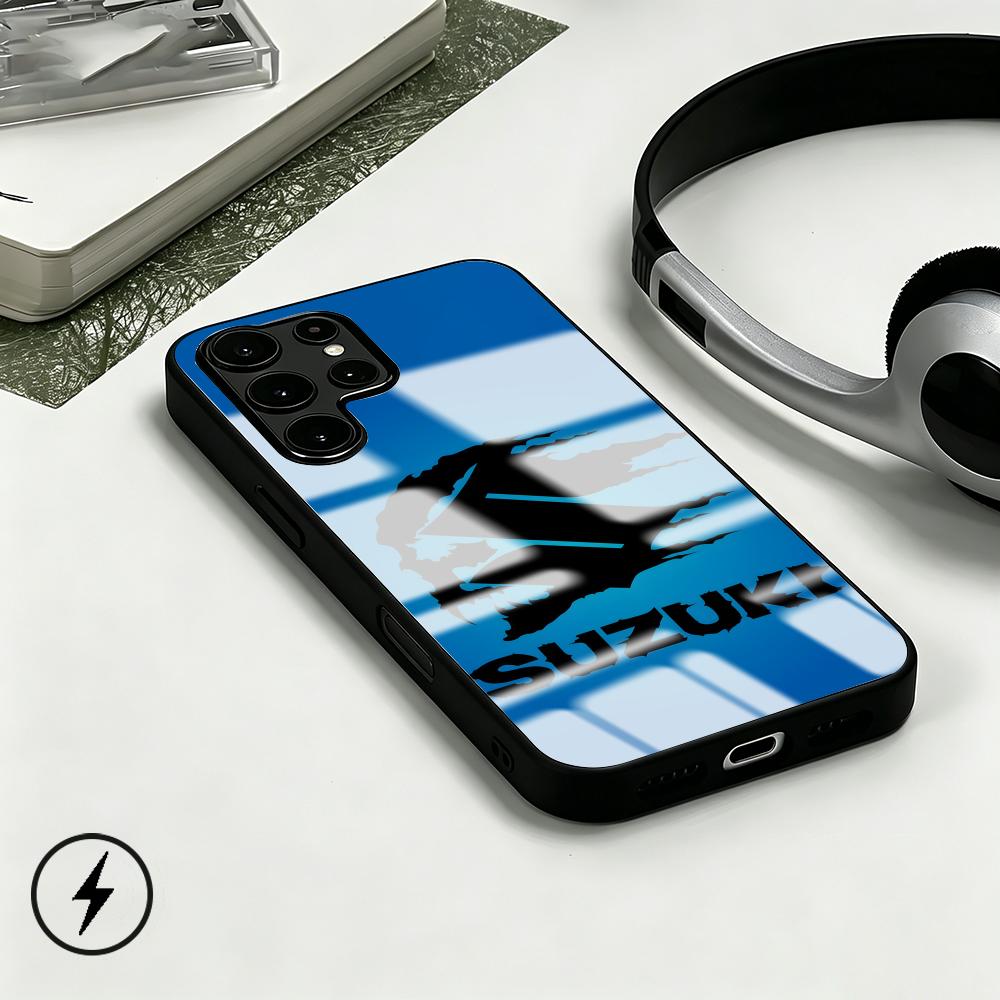 Magnetic Phone Case - Supercar Suzuki-Now Logo Handyhülle für Samsung