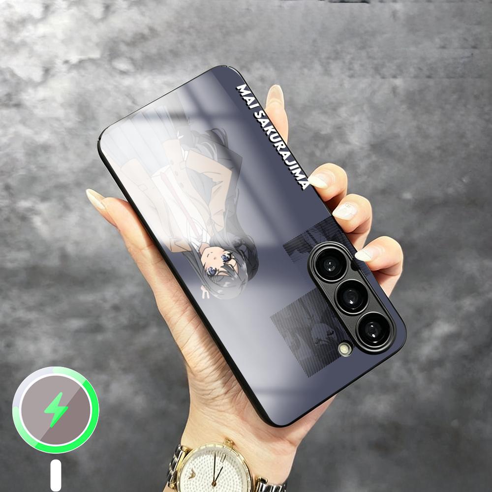 Magnetic Phone Case - Süße Sakurajima Mai Beauty Handyhülle für