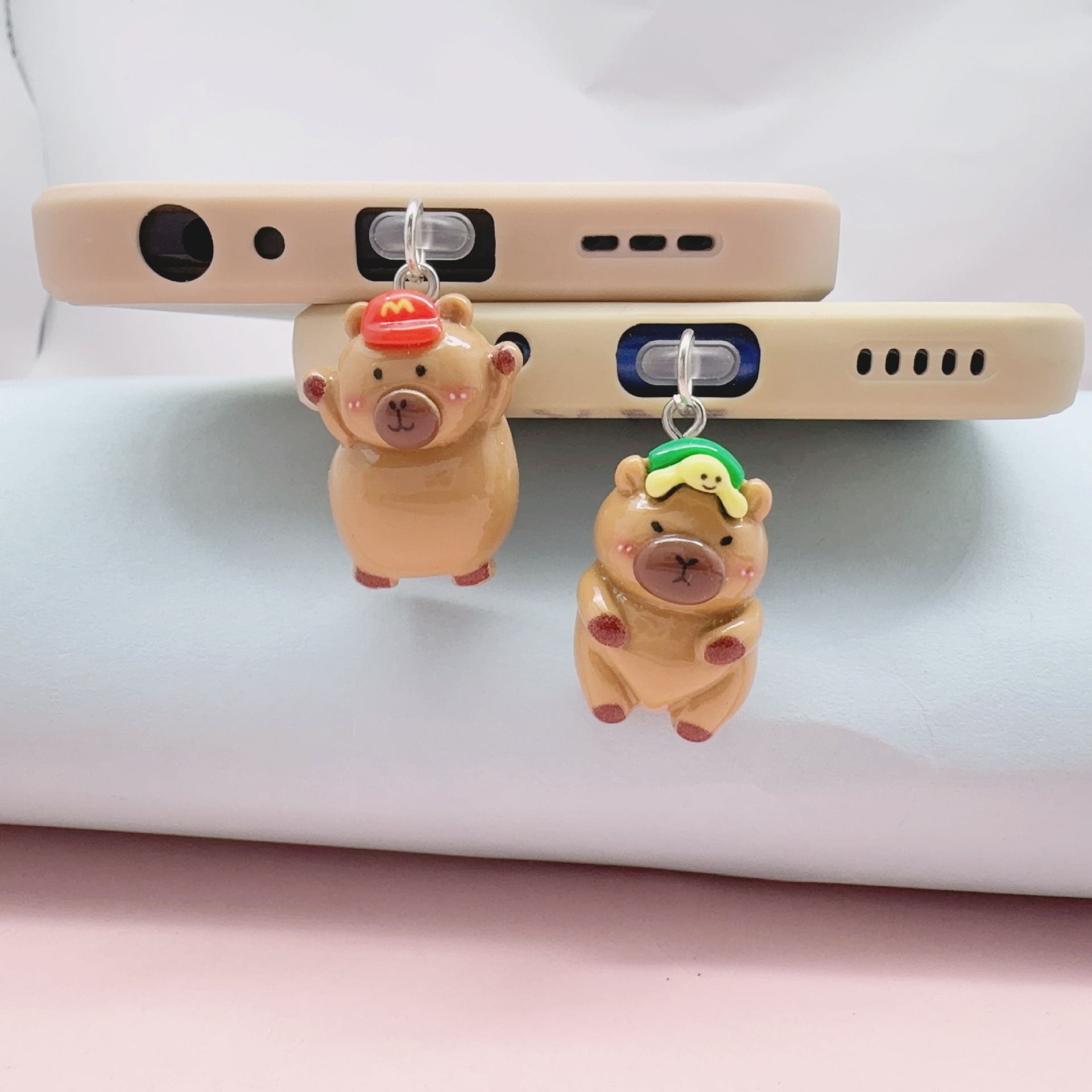 Phone Accessories For Teen Girls - Telefon-Charm, Cartoon-Telefon-Zubehör, Gerätestecker, niedlicher Steckerschutz für