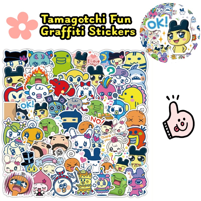 Phone Accessories And Electronics - Japanische Tamagotchi-Aufkleber Elektronisches Haustier Mametchi Kuchipatchi