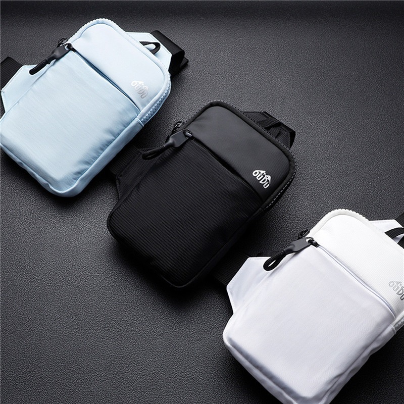 Phone Accessories In China - 1 Stück Tragbare Wasserdichte Nylon Mini-Umhängetasche