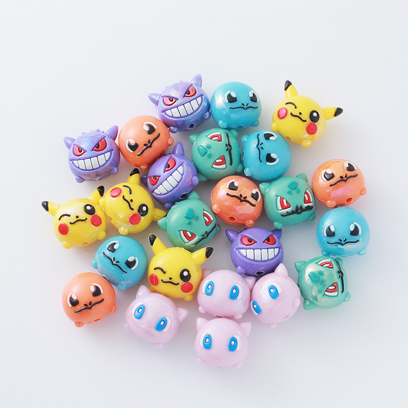 12 Stück Pokémon-Perlen DIY Ha – Phone Accessories And Electronics Bewertung und Preis
