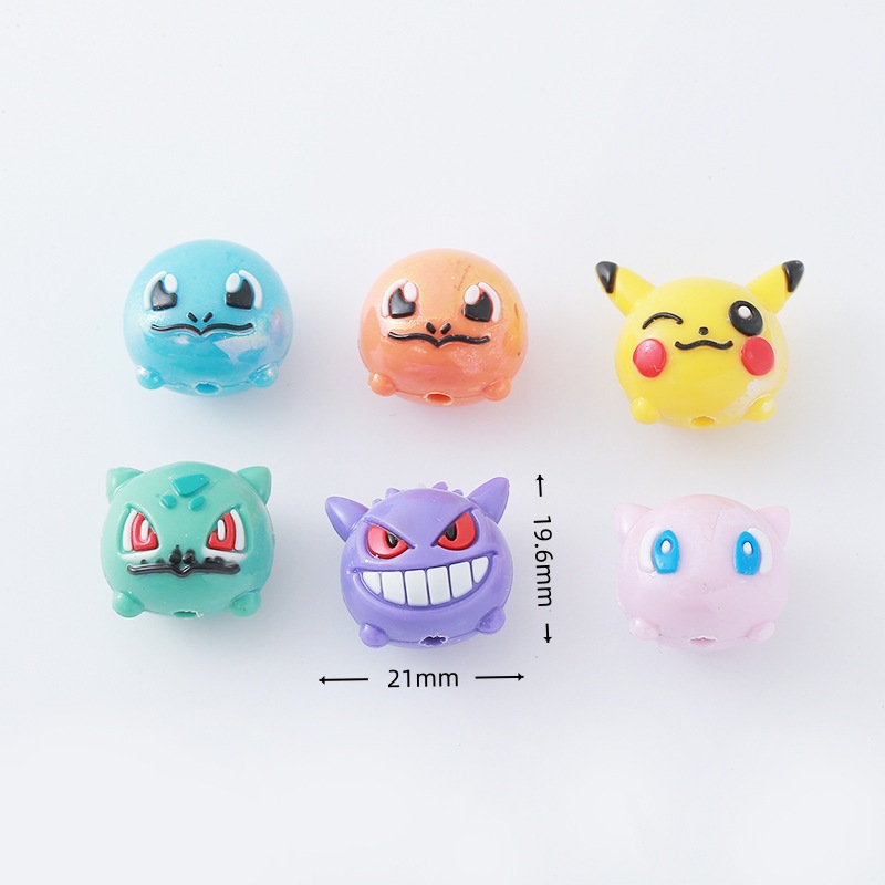 12 Stück Pokémon-Perlen DIY Ha – Phone Accessories And Electronics Bewertung und Preis