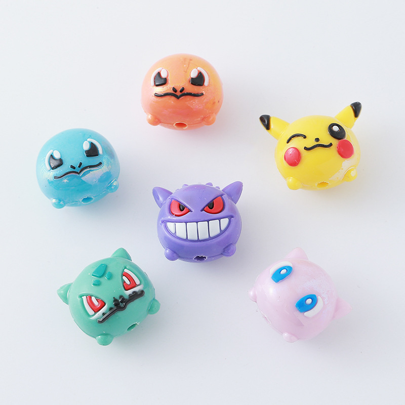 12 Stück Pokémon-Perlen DIY Ha – Phone Accessories And Electronics Bewertung und Preis