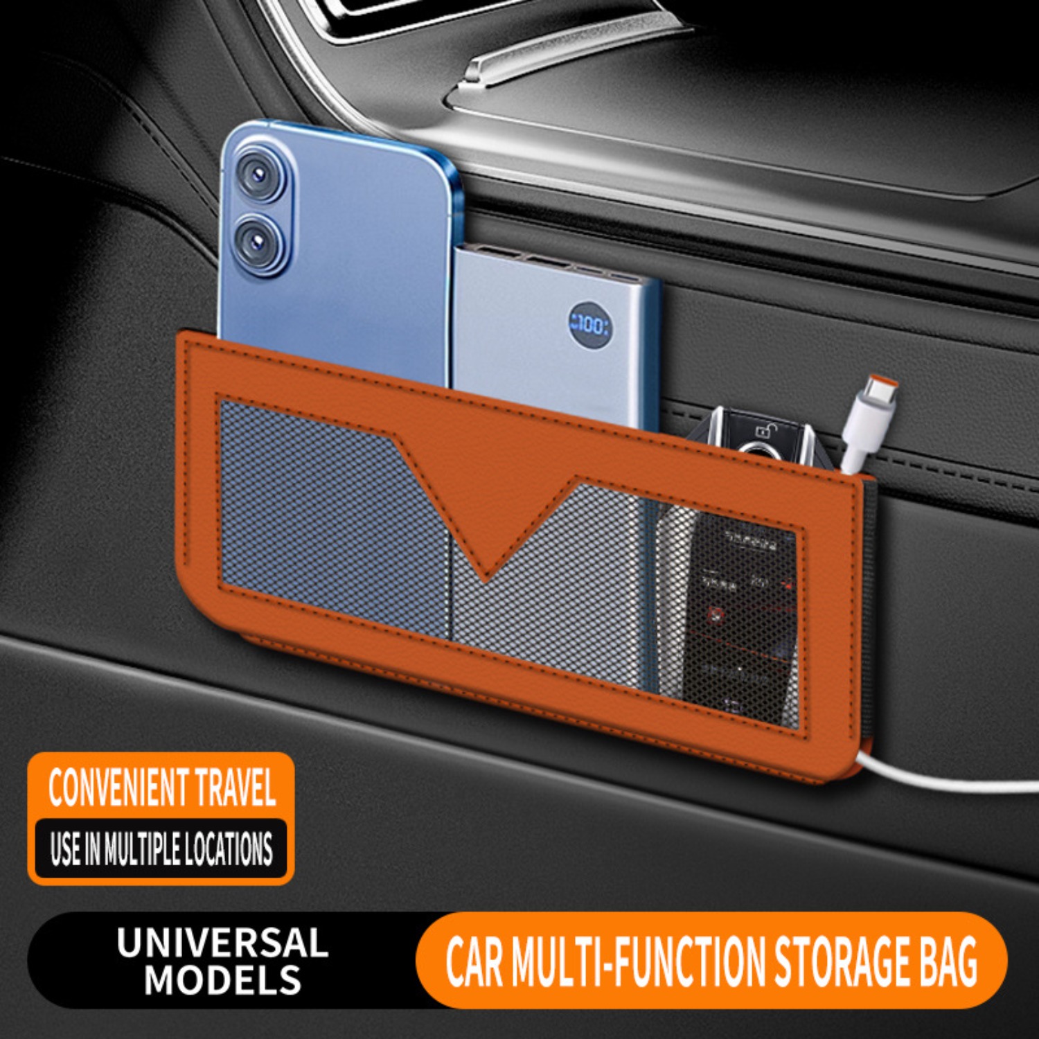 Multifunktionale Auto-Seitenta – Phone Accessories Receipt Bewertung und Preis