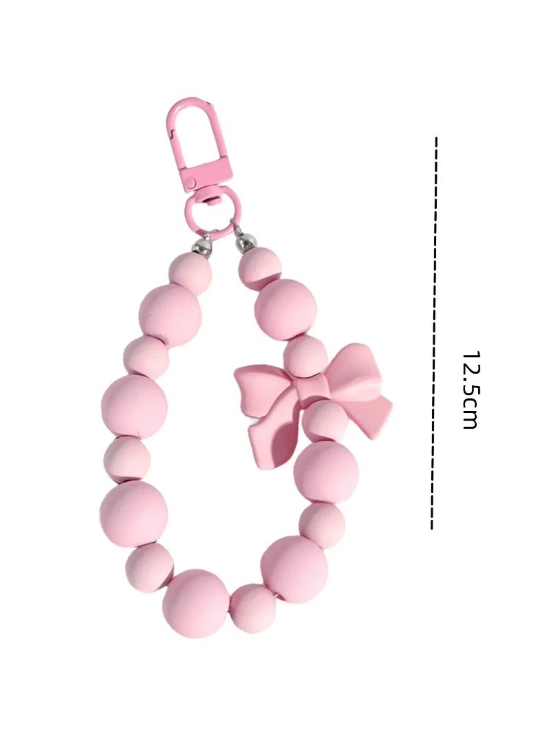 1 Stück Rosa Perlen-Schleifen- – Phone Accessories For Teen Girls Bewertung und Preis