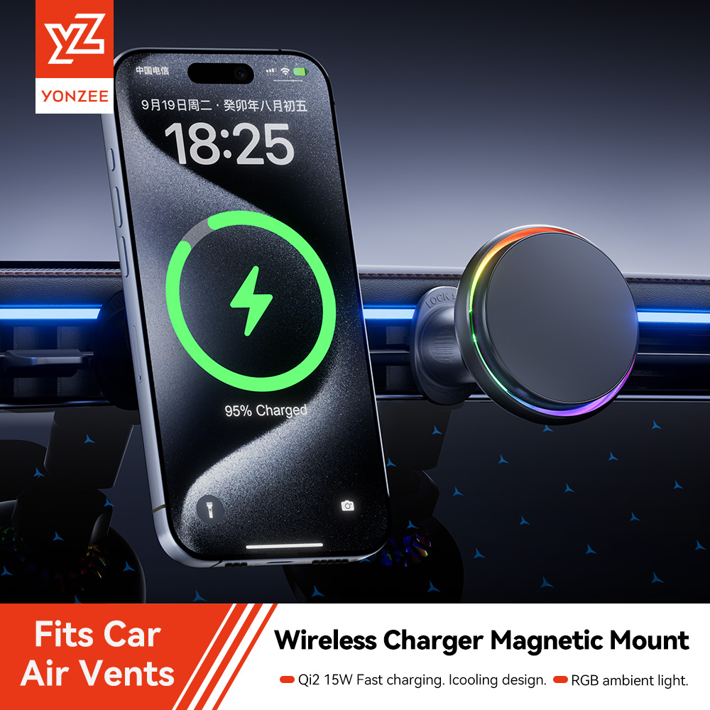 YZ RGB Magnetische Drahtlose L – Qi2 Phone Accessories Bewertung und Preis