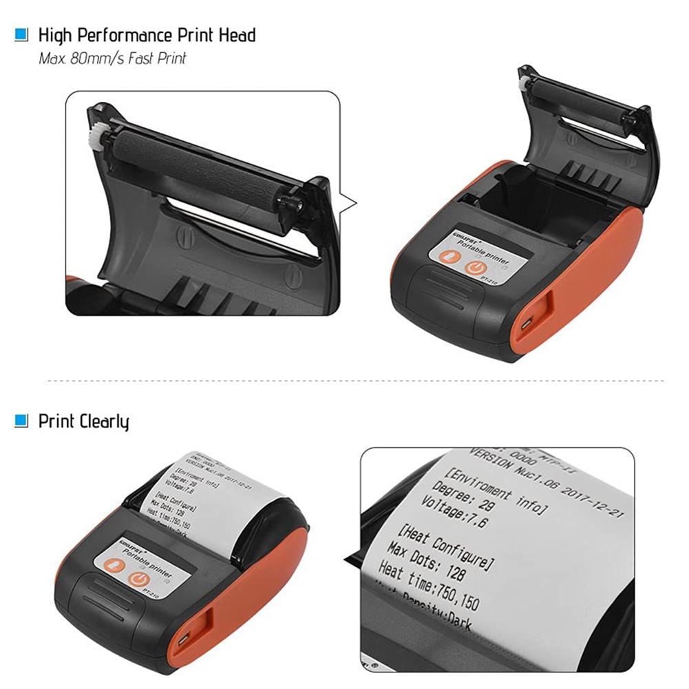 BAAE GOOJPRT Tragbarer Bluetoo – Phone Accessories Receipt Bewertung und Preis