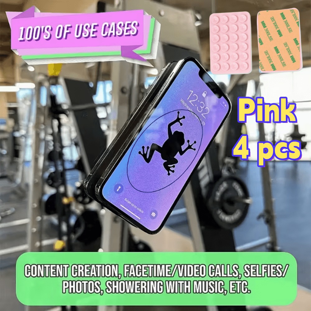 2 Stück Rosa Doppelseitige Sil – Phone Accessories For Teen Girls Bewertung und Preis